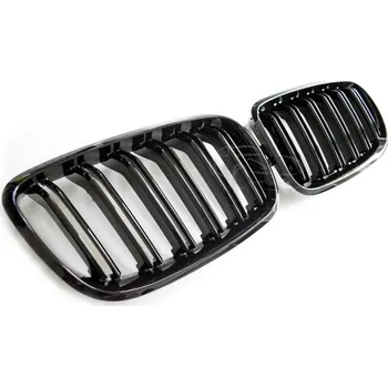 Auto-moto PROTEC Přední maska BMW X5 E70 2007-2013 černá lesklá