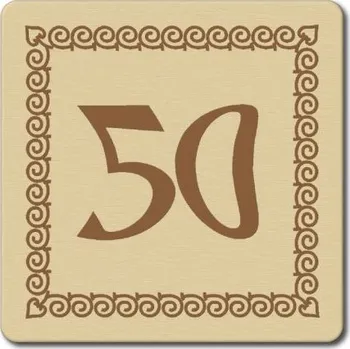 Pelisport Podtácek 50ka kombi q 8,5 x 8,5 cm