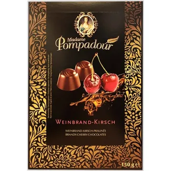 Bonboniéra Madame Pompadour Pralinky 150 g brandy/višně
