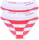 Dámské bezešvé kalhotky - GreeNice Art3342 (2ks vbalení) Barva: Bílá, Velikost: M/L