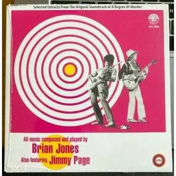 Zahraniční hudba SP Jimmy Page: Selected Extracts From The Original Soundtrack Of A Degree Of Murder 2022