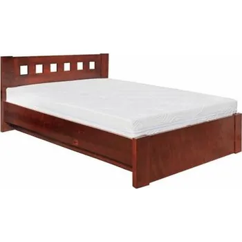 Ložnicová sestava Manželská postel MONTANA 2 s úložným prostorem - olše rozměr 160x200 povrchová úprava - wiór olše Světlá olše