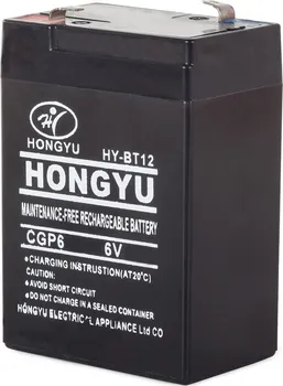 Trakční baterie Verk Bezúdržbový gelový akumulátor 6 V 4,5 Ah