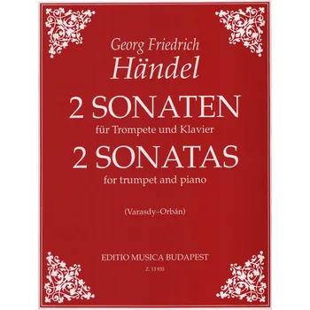 Händel: Two Sonatas / trumpeta a klavír