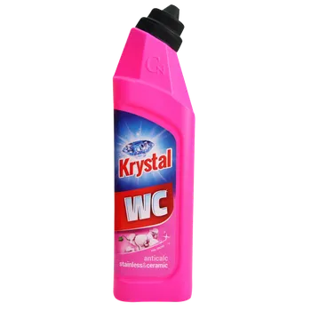 WC čistič CORMEN KRYSTAL WC kyselý na nerez a keramiku, růžový, 750ml VBCCR007598