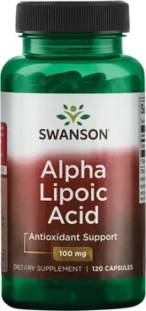 Přírodní produkt Swanson Alpha Lipoic Acid 100 mg 120 cps.
