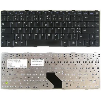 Náhradní díl pro notebook česká klávesnice pro notebook Asus S9 S96 Z84 Z96 Dell Inspiron 1425 1427 černá CZ