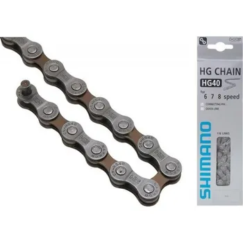 Řetěz na kolo Řetěz MTB - SHIMANO CN-HG40 spojka SM-UG51 -114 čl