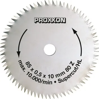 Pilový kotouč Proxxon Micromot Supercut 28731 85 x 10 mm 80 zubů