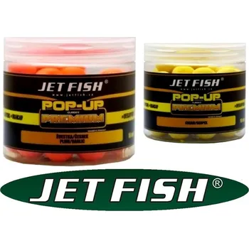 Nástraha Jet Fish boilies Premium Classic POP-UP 16 mm/60 g příchuť: Mango/Meruňka