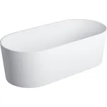 Aplomo Ovo M+ 160x75 volně stojící vana z kompozitu, bílý mat