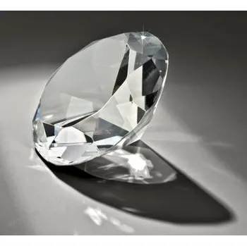 ETROFEJE sklo - diamant 65120, white 80mm