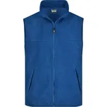 Pánská heavyfleece vesta JAMES NICHOLSON JN045 ROYAL XL