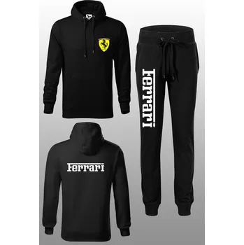 Tepláková souprava s dlouhým rukávem Ferrari Tepláky velikost: 3XL, Mikina velikost: XL