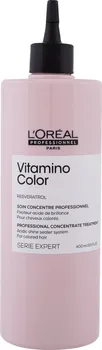 Vlasová regenerace L'Oréal Série Expert Vitamino Color Resveratrol Concentrate vlasová kúra pro barvené vlasy 400 ml