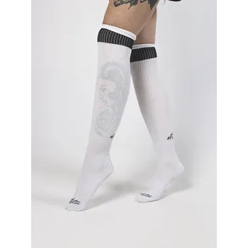 Náramek esthetic Dámské nadkolenky | Streetwise | bílé Velikost ponožek: 36 - 41