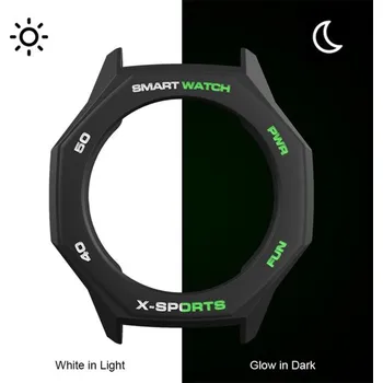 Příslušenství k chytrým hodinkám Outdoorový Kryt Na Hodinky Amazfit Gtr2 / Gtr2E Barva: Černá - Svítící