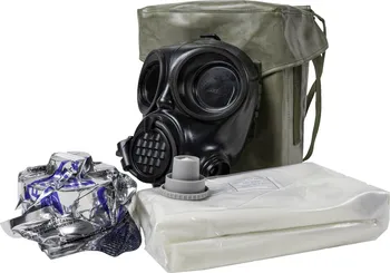 Plynová maska Gumárny Zubří OM90 s filtrem a obalem + JP-90
