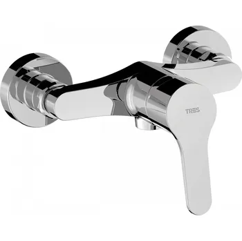 Sprchová baterie Tres Base-Tres bez sprchového setu 150 mm chrom 21526710