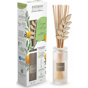 Aroma difuzér Esteban Paris Parfums Esteban Paris Parfums NATURE – ORANGE AND GREEN TEA TYČINKOVÝ DIFUZÉR 100 ml