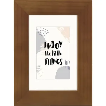 Rám na obraz Hama rámeček dřevěný SKARA, ořech, 15x20 cm