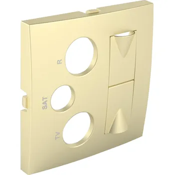 Elektrická zásuvka 90773 TDU – zlatá