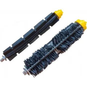 Kartáč pro robotický vysavač Gumový a štětinový kartáč pro iRobot Roomba 600 / 700