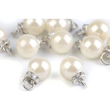 Přívěsek Přívěsek perla s rondelkou 12mm (220924)