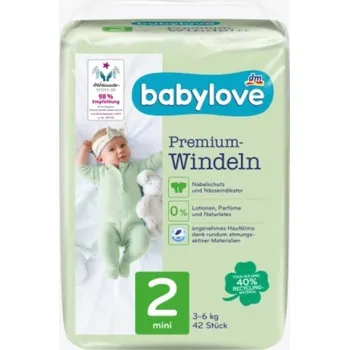 Plena BABYLOVE DĚTSKÉ PLENKY VEL. 2 NĚMECKO!