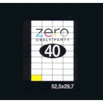 Etiketovací kleště Etikety laserové SMART 52,5 x 29,7 mm (4000 etiket) - bílé