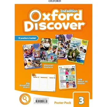 Cizojazyčná kniha Oxford Discover Second Edition 3 Posters -