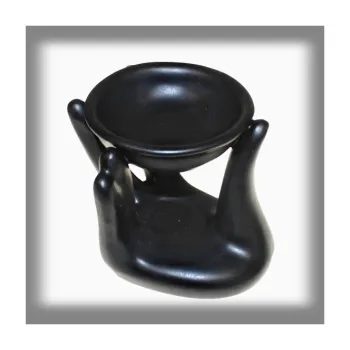 Aroma lampa Cerams Aromalampa Ruka černá 95 x 110 mm