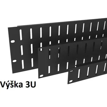 Serverovna Penn Elcom R1267/3UVk - ventilační panel 3U Alu