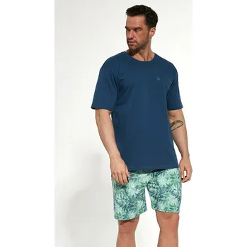 Pánské pyžamo pánské pyžamo CORNETTE 326/128 LEAVES Barva: original, Velikost: XL