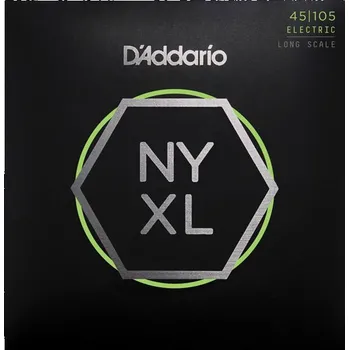 Struna pro kytaru a smyčcový nástroj Basové struny D'Addario NYXL45105 pro dlouhou menzuru (Long Scale)