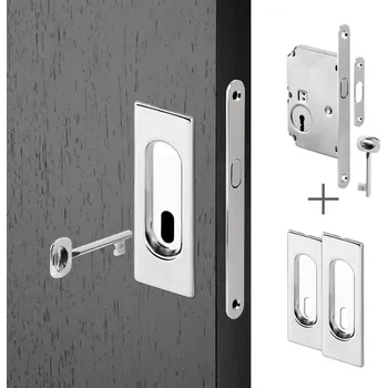 AC-T Servis ACT set pro posuvné dveře BB HRANATÝ (chrom)