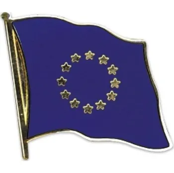 Odznak (pins) 20mm vlajka Evropská unie (EU) - barevný