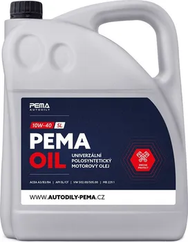 Motorový olej Pema Oil 10W-40 5 l