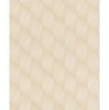Tapeta Vliesová 3D tapeta 687927 geometrická béžovo-krémová / Tapety na zeď Tropical House (0,53 x 10,05 m) Rasch