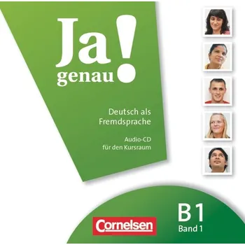 Německý jazyk Ja genau! B1/1 Audio CD - Böschel, C. - Giersberg, D. - Hägi, S.