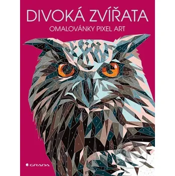 Omalovánky Pixel Art: Divoká zvířata -…