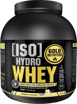 Protein Gold Nutrition Iso Hydro Whey Protein 2000 g vanilka
