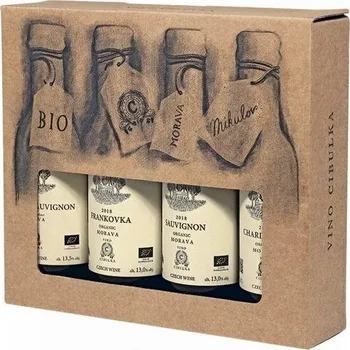 Víno Víno Cibulka Set mini vín 0,748 l