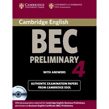 Cizí jazyk Cambridge BEC Preliminary 4 Self-Study Pack -