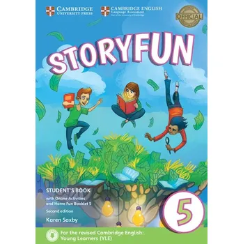 Anglický jazyk Storyfun for Flyers Level 5 Student´s Book with Online Activities and Home Fun Booklet - Saxby, Karen