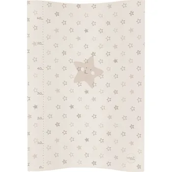 Přebalovací podložka CEBA BABY Podložka přebalovací 2-hranná měkká COSY (50x70) Hvězdy béžová