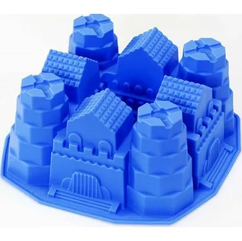 Forma na pečení Silikonová 3D forma na pečení HRADU