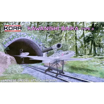 Plastikový model KORA Models 1/72 Kawanishi Baika Type II Japan.Spec.Aircraft