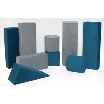 ostatní stavebnice Molitanová stavebnice Moliplay Exclusive 9 dílů velikost XXL (Velikost XXL)