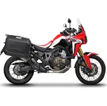 Kompletní sada bočních černých hliníkových kufrů SHAD TERRA BLACK 36L/47L , včetně montážní sady SHAD HONDA CRF 1100 Africa Twin 130.kitTERRAside-2B